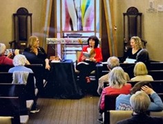 Toronto Book Launch of In Sickness and In Health/Yom Kippur in a Gym, Adath Israel Congregation, with Samantha Bailey and Danila Botha April 14, 2024)