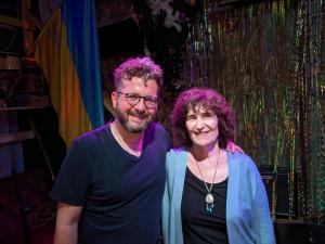 Jerusalem Book Launch of In Sickness and In Health/Yom Kippur in a Gym, with Lonnie Monka, the organizer of Jerusalism (May 11, 2024)
